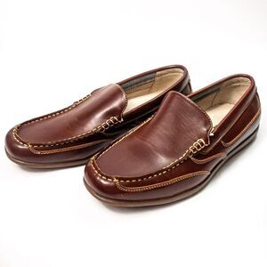 Nunn Bush Cale Driving Loafers Cognac Sz 8.5M